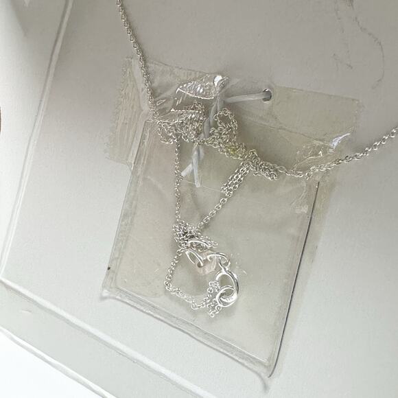 NIB Footnotes Sterling Silver 925 True Friend Necklace - Picture 3 of 5